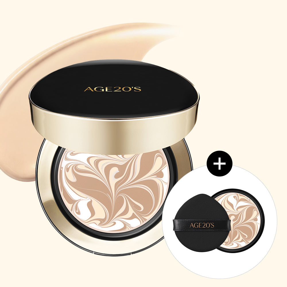 [AGE 20's] AGE20S Signature Essence Pact Intense Cover (main product + refill + brush plan)