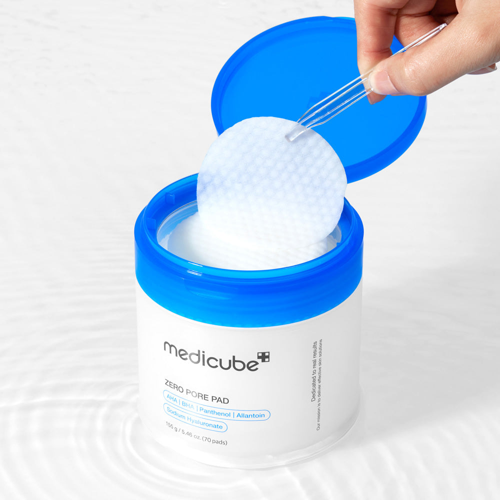 [Medicube] Medicube Zero Pore Pad 140 Blatt Hangyo-dong Nachfüllset (70 Originalblätter + 70 Nachfüllblätter + Hangyo-dong Haarspange)