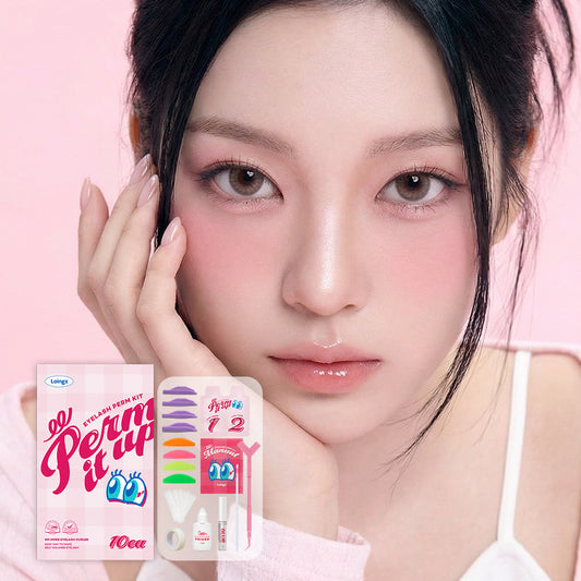 [Loingz] Rowing's Perm It Up Eyelash Perm Kit 10 servings (L curl + C curl)