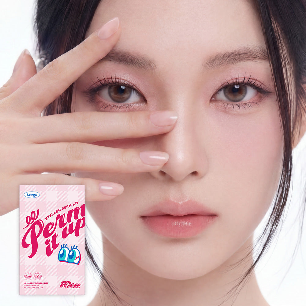 [Loingz] Rowing's Perm It Up Eyelash Perm Kit 10 servings (L curl + C curl)