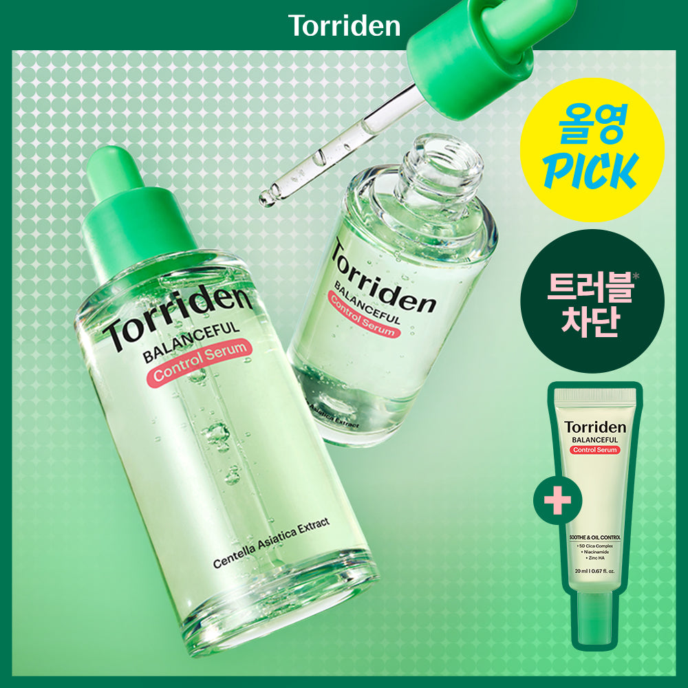 [Torriden] Toriden Balanceful Cica Control Serum 50ml Double Plan (+20ml)