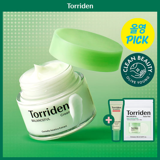 [Torriden] Toriden Balanceful Cica Calming Cream 80ml special (+10ml serum+10 pads)