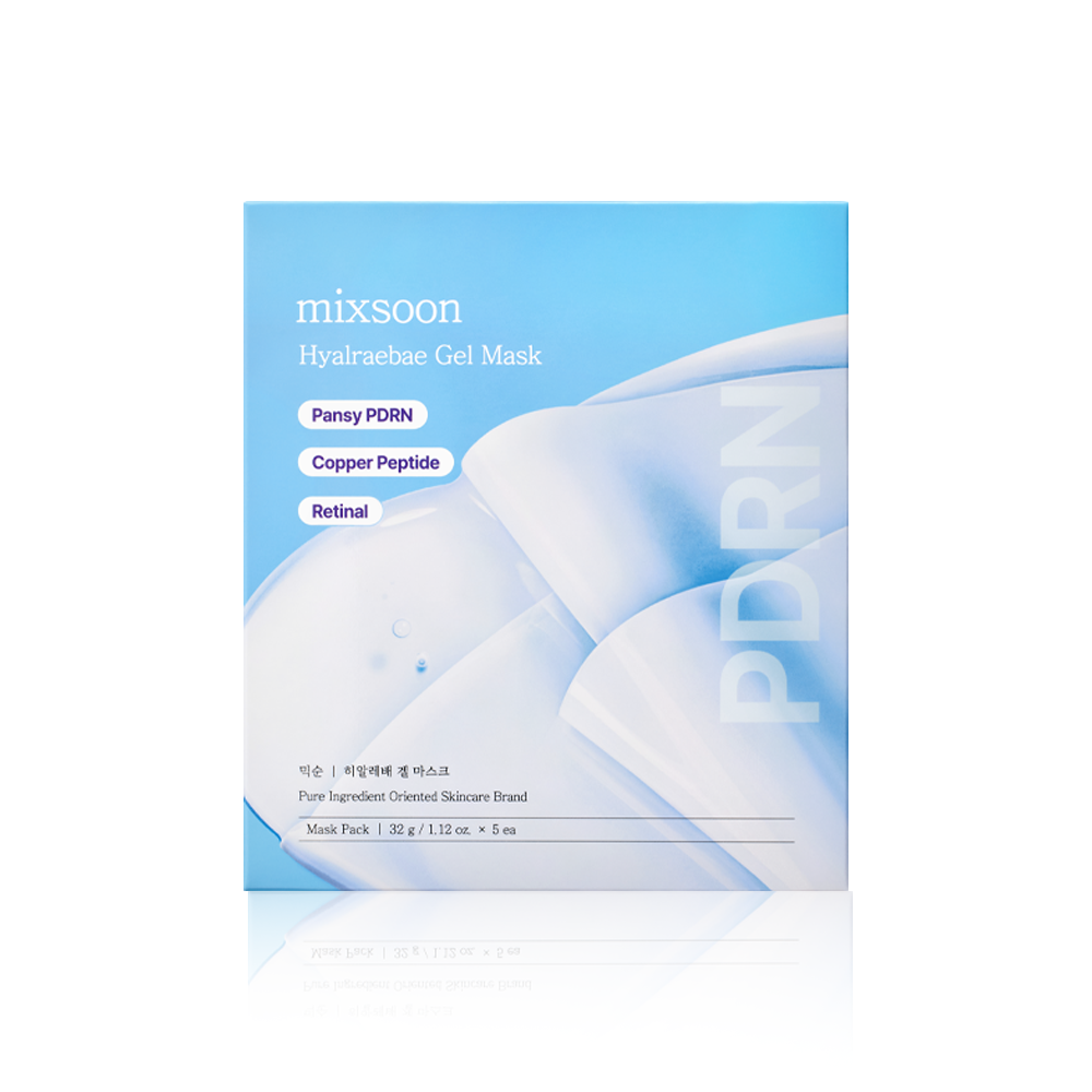 [MIXSOON] Mixun PDRN gel mask, 5 sheets, 2 types, choose 1 (Hyalea pear, vitamin)