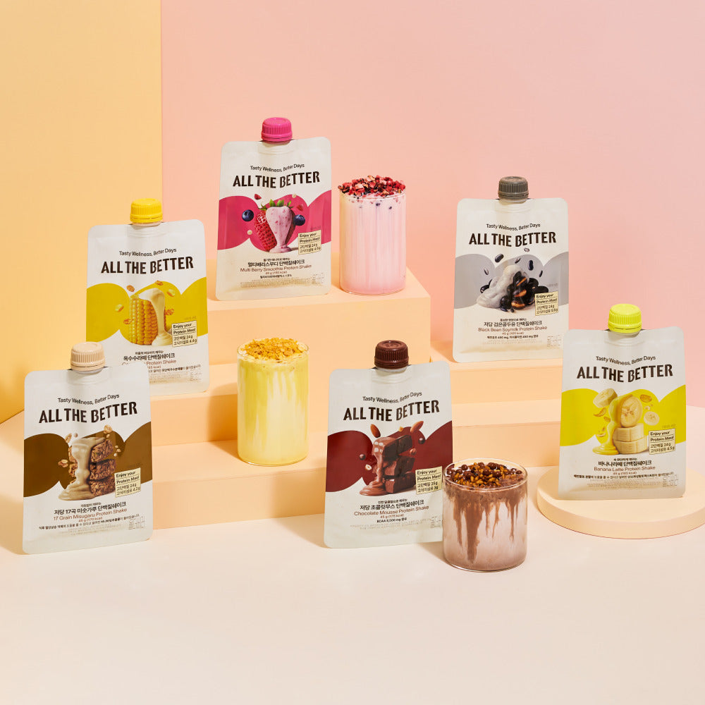 [ALL THE BETTER] All the Better Protein Shake 45g, 7 packs, 3 types, choose 1