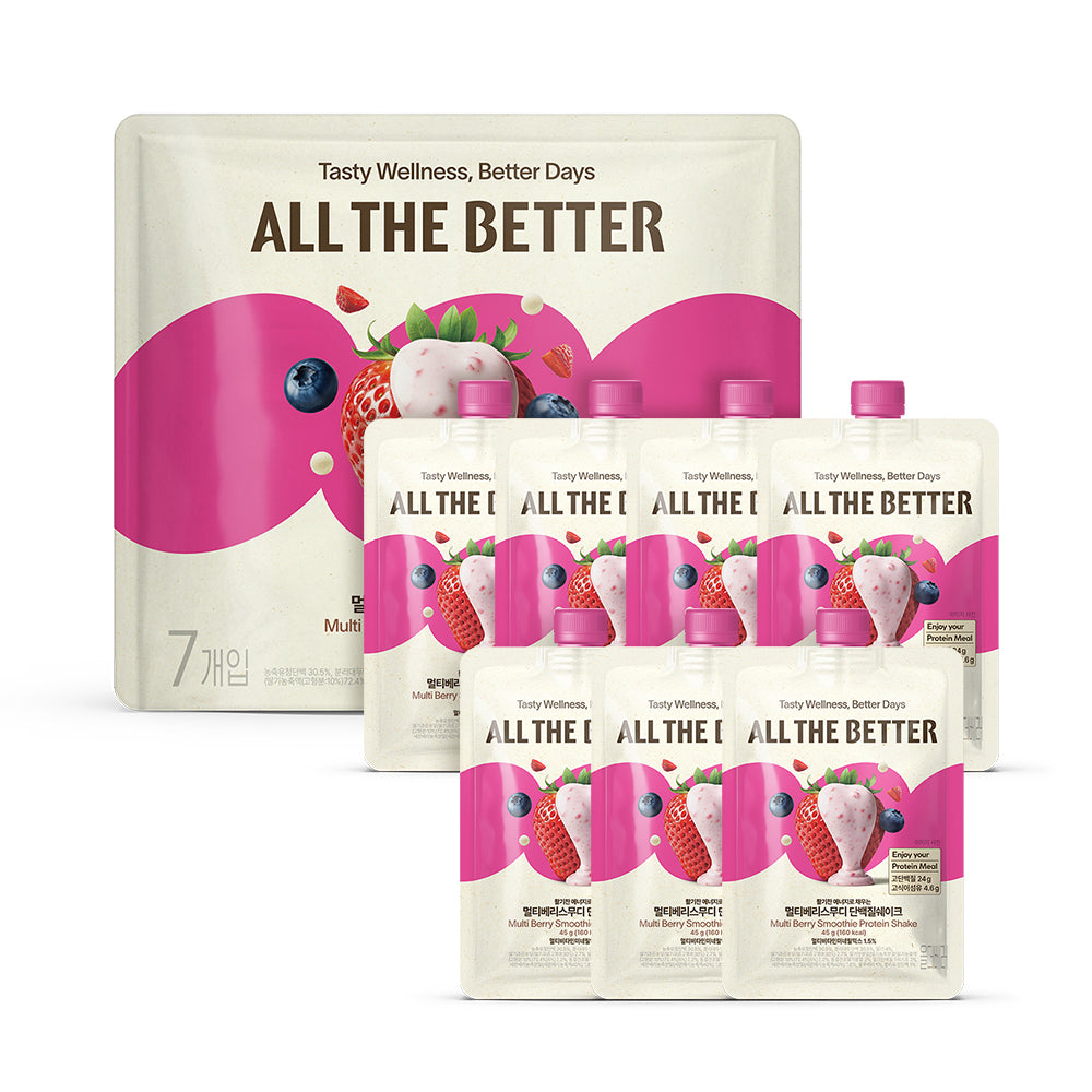 [ALL THE BETTER] All the Better Protein Shake 45g, 7 packs, 3 types, choose 1
