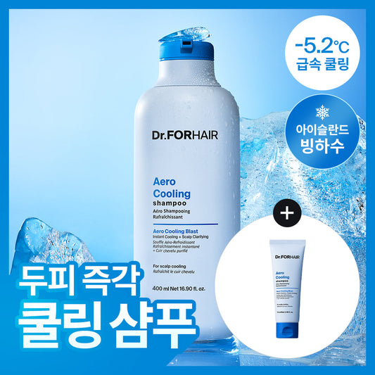 [Dr.forhair] Dr. For Hair Aero Cooling Shampoo 400ml Special (+70ml)