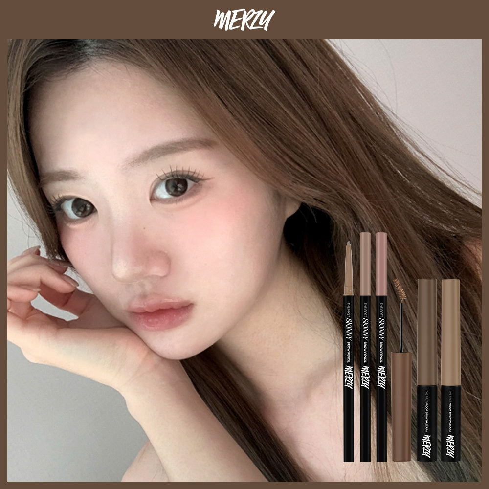 [MERZY] Merge the First Skinny Brow Duo (Brow Pencil, Brow Mascara)