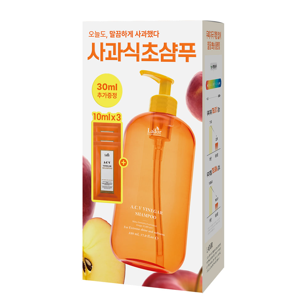 [Lador] Lador ACV Vinegar Shampoo 530ml Special (+30ml)