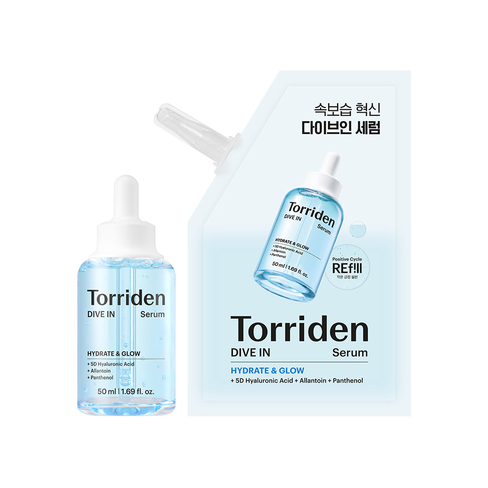 [Torriden] Toriden Dive-in Low Molecular Hyaluronic Acid Serum 50ml Refill Plan (+50ml Refill)