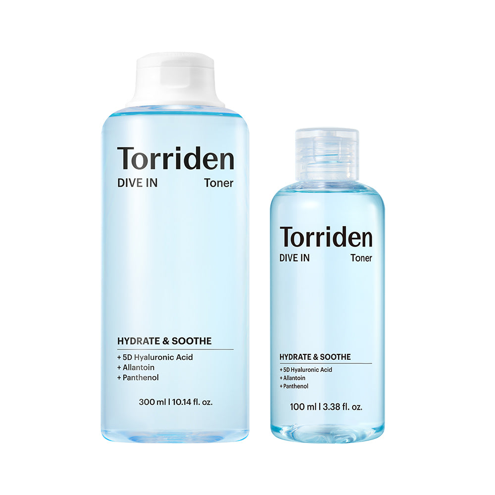 [Torriden] Toriden Dive-in Low Molecular Hyaluronic Acid Toner 300ml Special (+100ml)