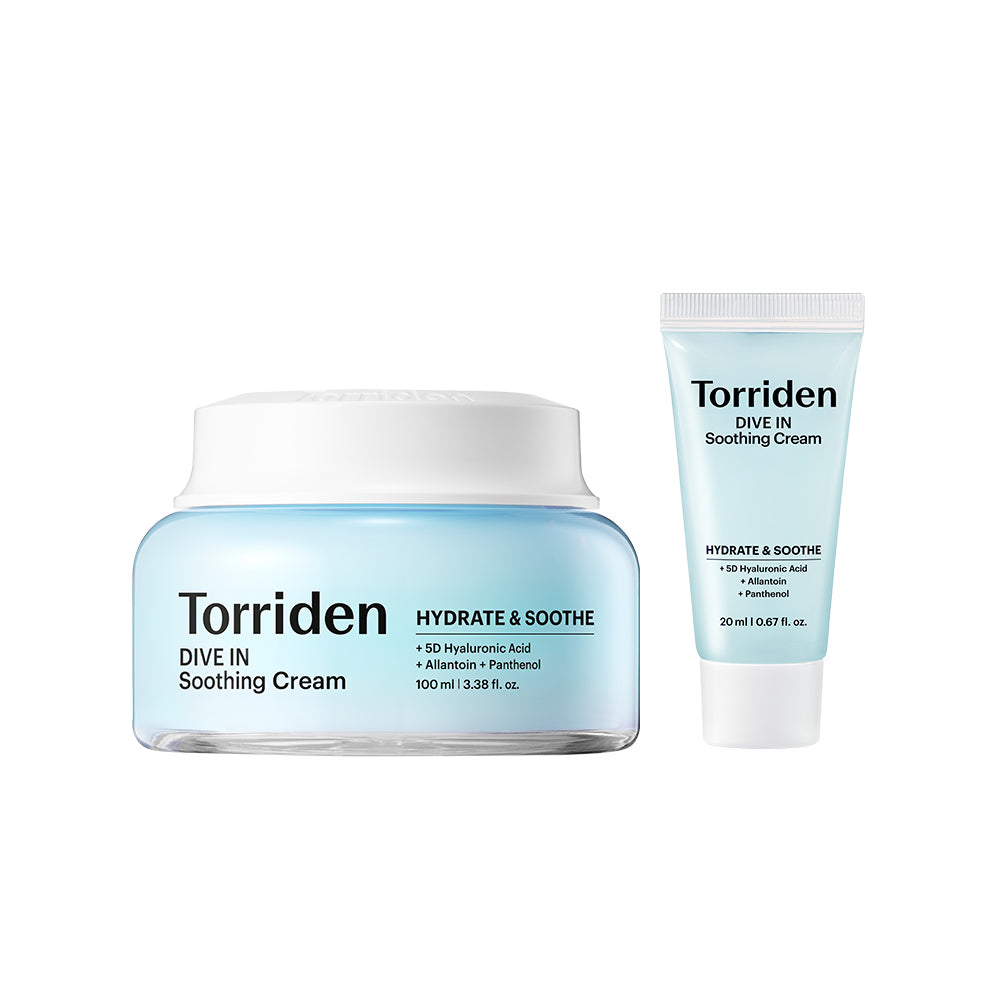 [Torriden] Toriden Dive-in Low Molecular Hyaluronic Acid Soothing Cream 100ml (+20ml)