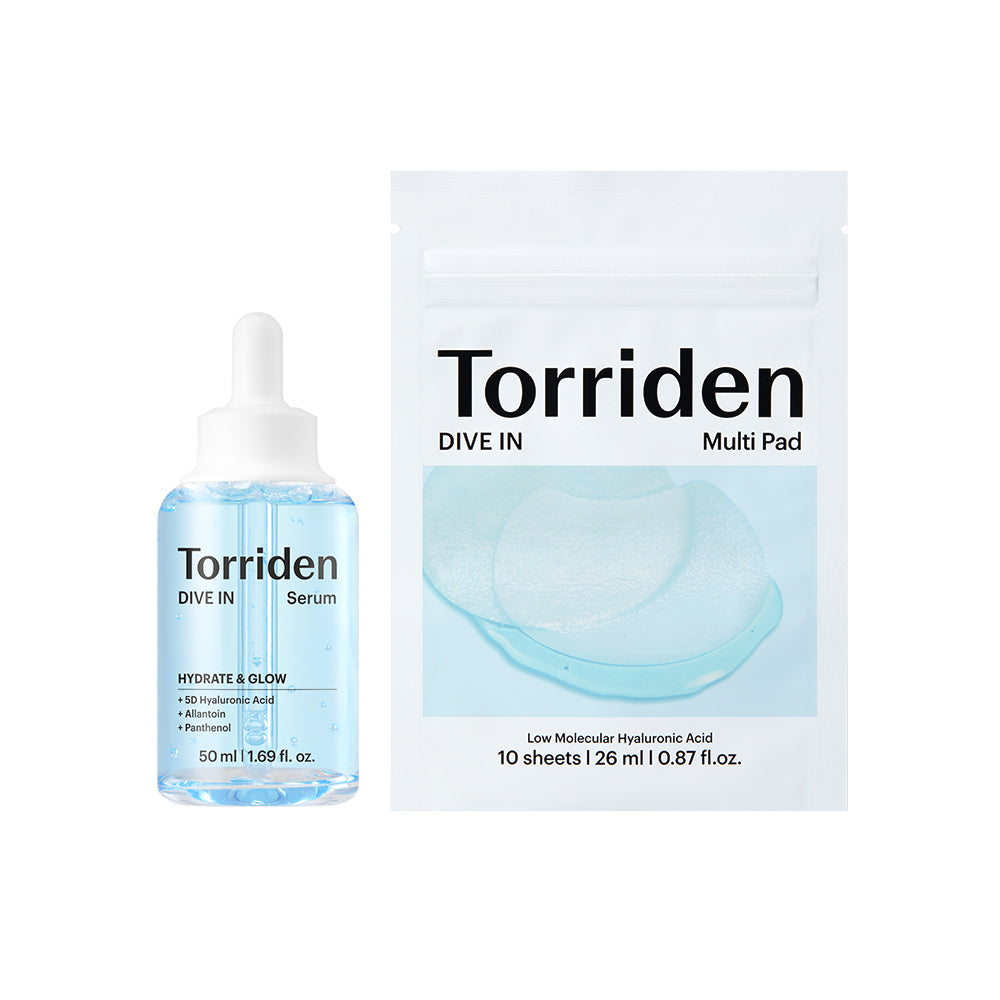 [Torriden] Toriden Dive-in Low Molecular Hyaluronic Acid Serum 50ml Special (+10 multi-pads)
