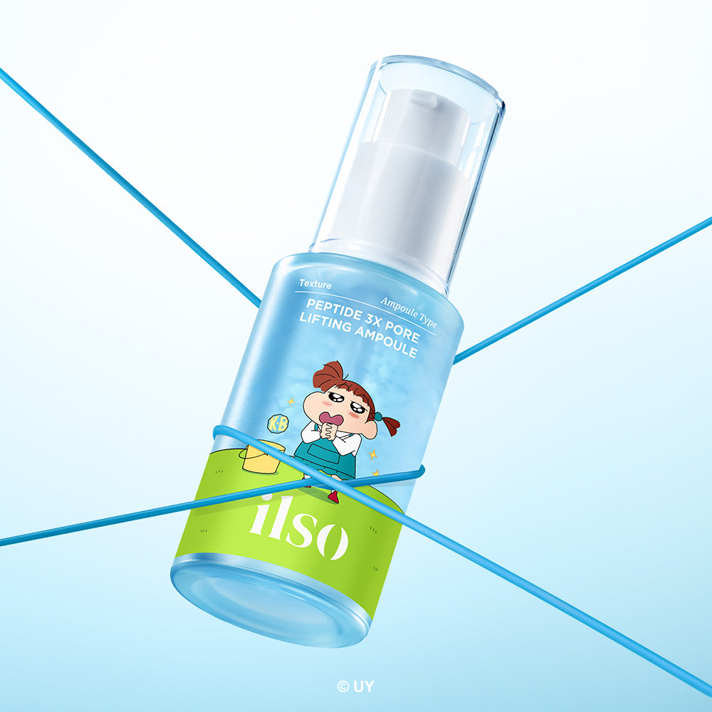 [ilso] Peptide 3X Ampoule de lifting des pores 30 ml Ensemble spécial (+ portefeuille pour carte MagSafe)