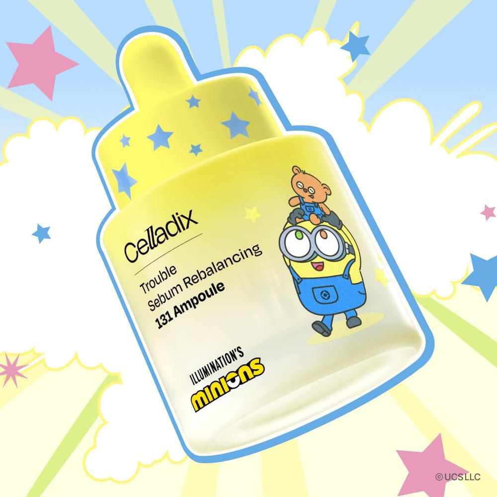 [Celladix] Celadix Sebum Rebalancing RX 131 Ampoule Set (30ml + Minions Keyring) (Minions Collaboration)