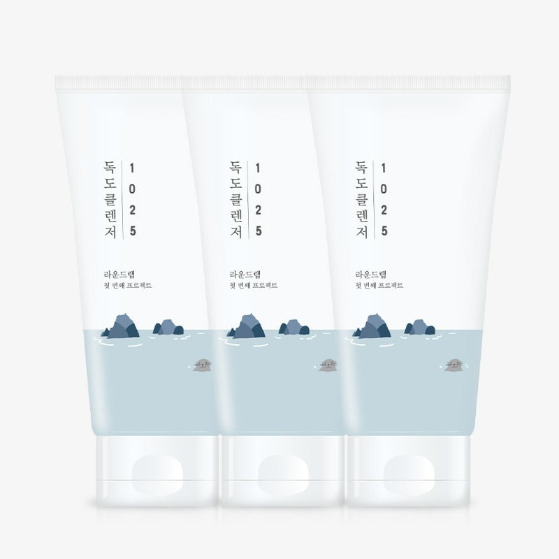 [Round Lab] 1025 Dokdo Cleanser 150ml set of 3