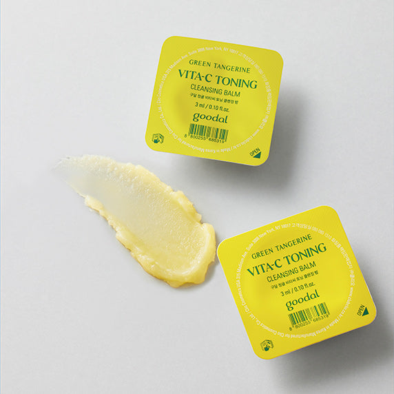[Goodal] Green Tangerine Reinigungsbalsam Reise-Set (3ml*14 Stk.)