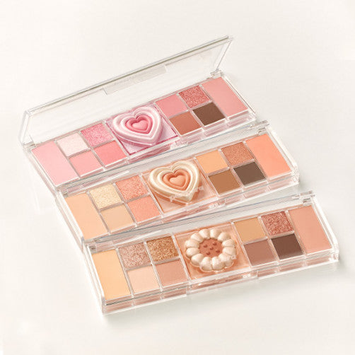 [peripera] All Take Mood Like Palette + 3-Step Block Brush