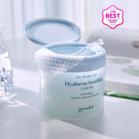 [goodall] Houttuynia cordata hyaluron soothing clear pad plan