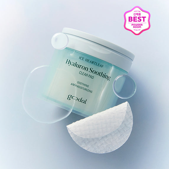 [goodall] Houttuynia cordata hyaluron soothing clear pad plan