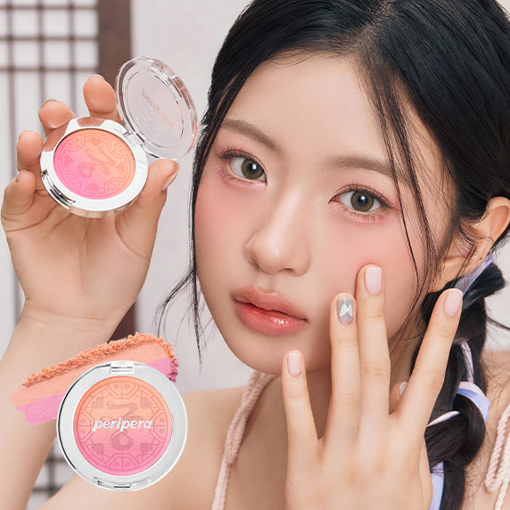 [peripera] Clear colored custom cheek