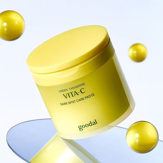 [Goodal] Green Tangerine Vita C Blemish Care Pad Alpha Refill Set