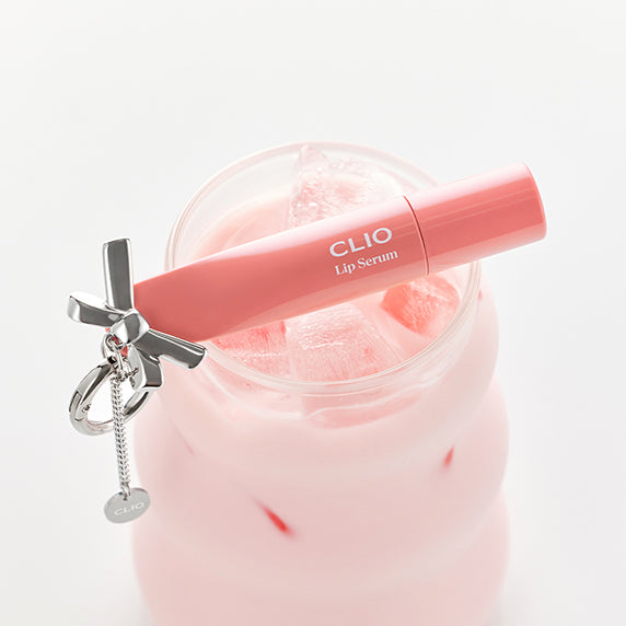 [Clio] Glaze Lip Serum Special Set (Main Product + Ribbon Keyring)