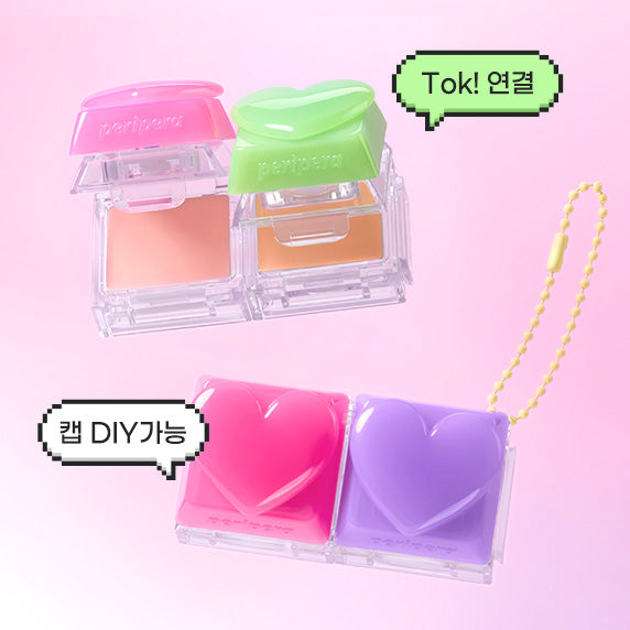 [peripera] Talk Blush Keycap Mirror Keycap