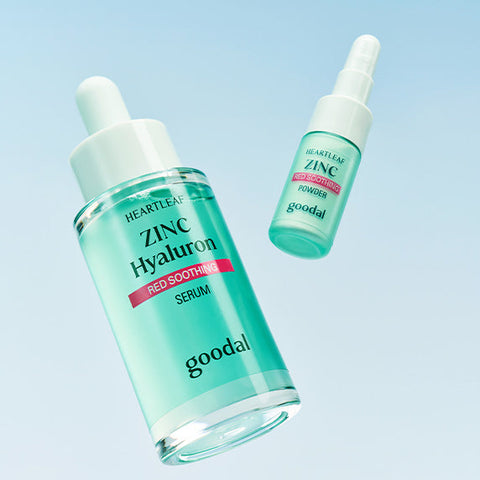 Goodal Heartleaf Zinc Soothing Serum — Hangover Skin Rescue 3-Step Set