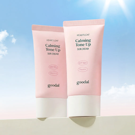 [goodall] Houttuynia cordata soothing moisture tone-up sun cream 50ml