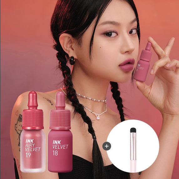 [peripera] Ink the Velvet + Airy Velvet Blending Lip Brush
