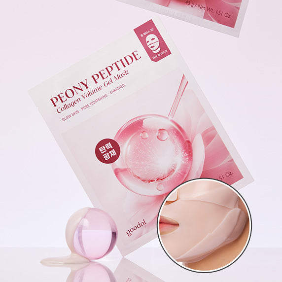 [goodall] Peony Peptide Collagen Elasticity Gel Mask