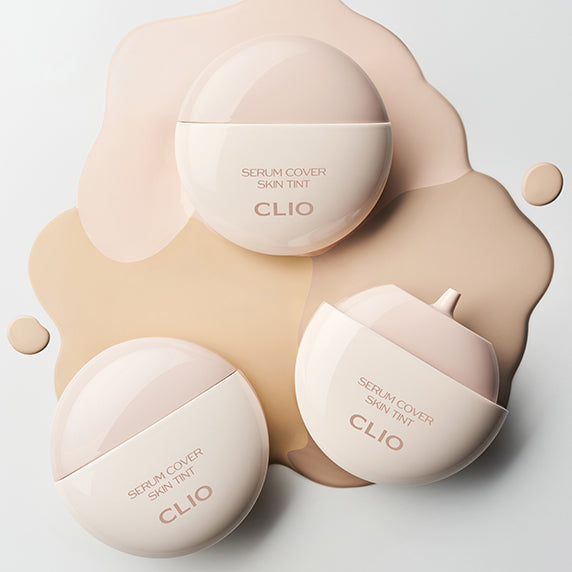 [Clio] Serum Cover Skin Tint Special Set (main product + puff)