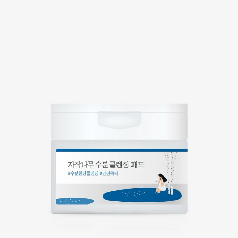 [Round Lab] Birch Moisture Cleansing Pads (60 sheets)