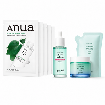 [GlowyK] Hangover Skin Rescue — 3-Step Hangover SOS Set product set on white background