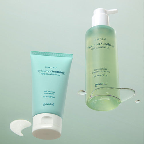 [goodall] Hyaluronic soothing cleansing oil + cleansing foam