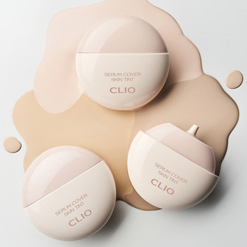 [Clio] Serum Cover Skin Tint Special Set (main product + puff)