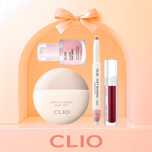 [Clio] ★Lucky Box★ Skin Tint Special + Blending Shadow Stick + Water