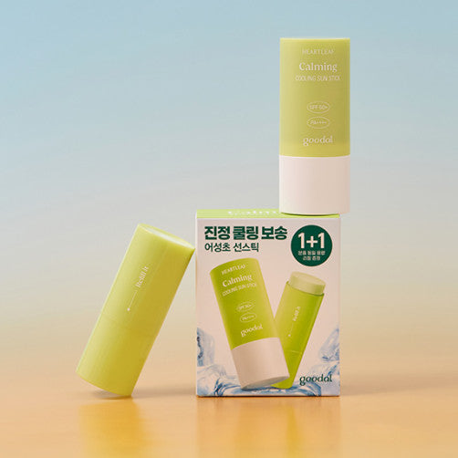 [goodall] Clear Houttuynia cordata soothing cooling sun stick plan