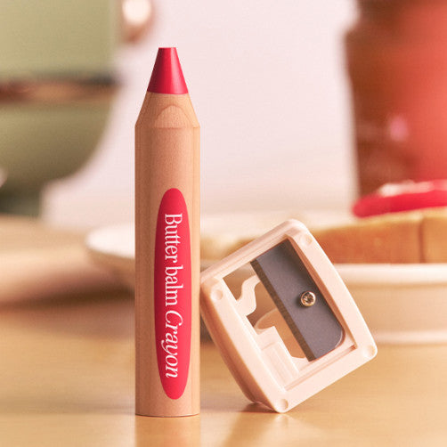 [Clio] Butter Bomb Crayon Special Set (main product + sharpener)