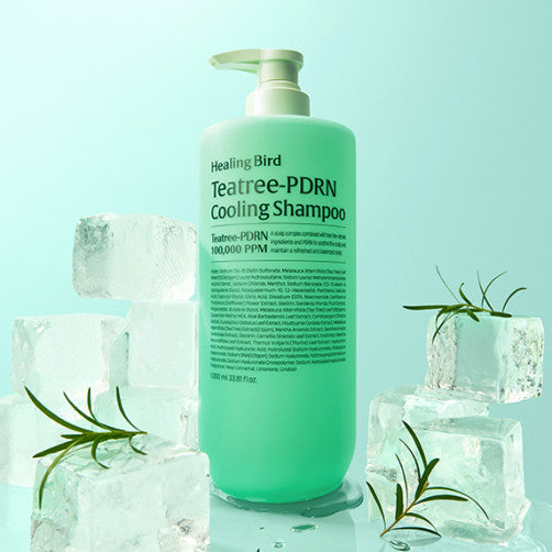 [Healing Bird] Tea Tree PDRN Cooling Shampoo 1000ml