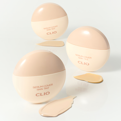 [Clio] Serum Cover Skin Tint Special Set (main product + puff)