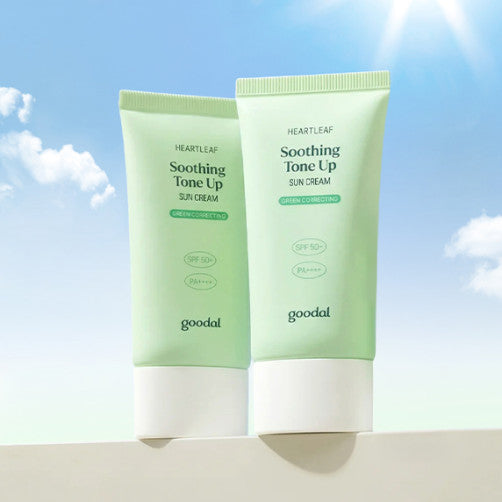 [goodall] Houttuynia cordata soothing green tone-up sun cream 50ml