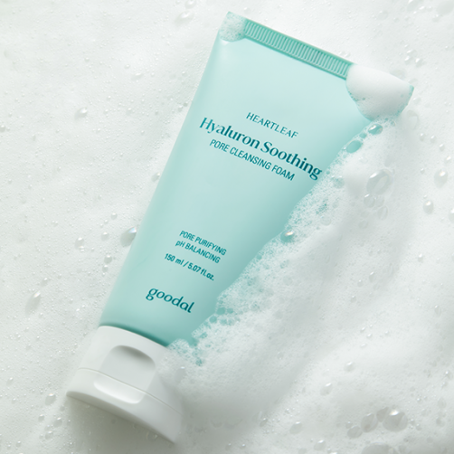 [goodall] Houttuynia Cordata Hyaluronic Soothing Pore Cleansing Foam