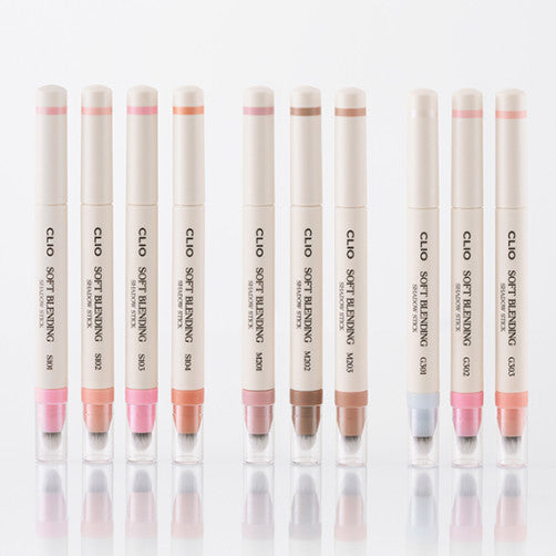 [Clio] Soft blending shadow stick (shimmer, matte, glitter 3 types)
