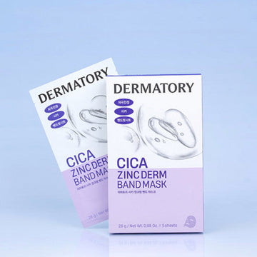 [The Matory] Cica Zinc Derm Band Mask 10 sheets