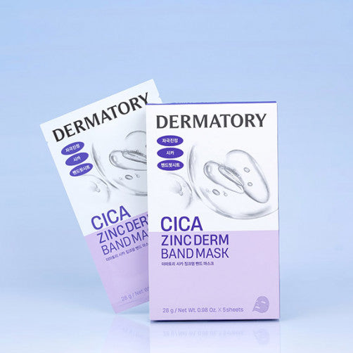 [The Matory] Cica Zinc Derm Band Mask 10 sheets