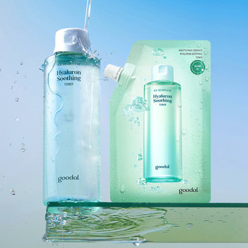 [goodall] Houttuynia Cordata Hyaluronic Soothing Toner 350ml+350ml
