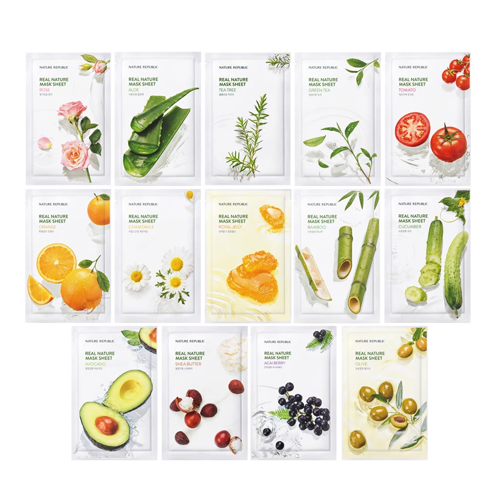 [Nature Republic] Real Nature Mask Sheet