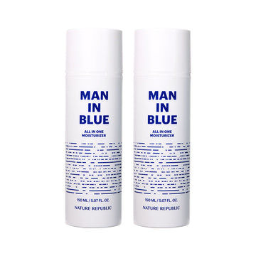 [Nature Republic] Men in Blue All-in-One Feuchtigkeitscreme x 2