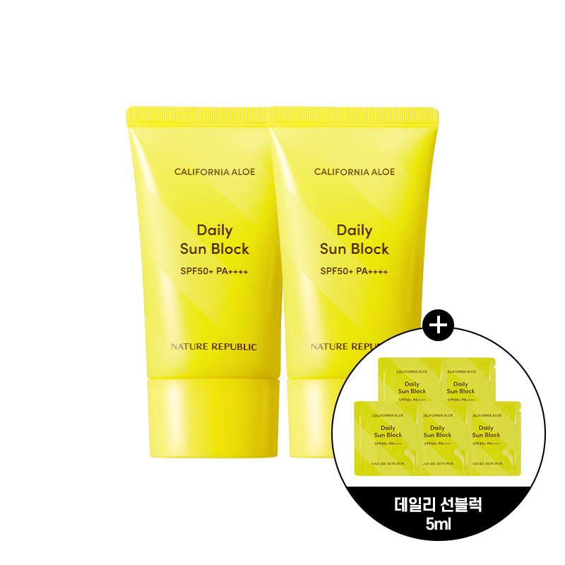 [Nature Republic] Écran solaire quotidien à l'aloe de Californie SPF50+ PA++++
